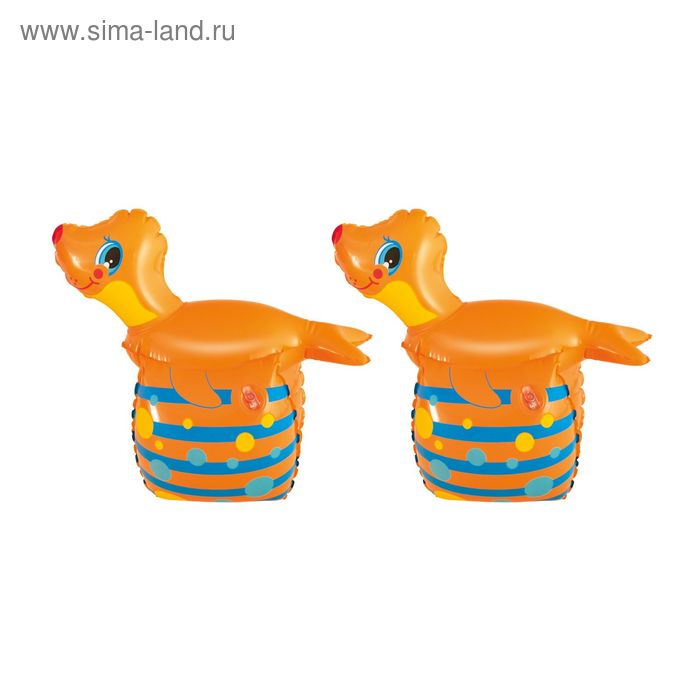 Нарукавники для плавания "Морские львы", 33 х 25 см, 3-6 лет Bestway - Фото 1