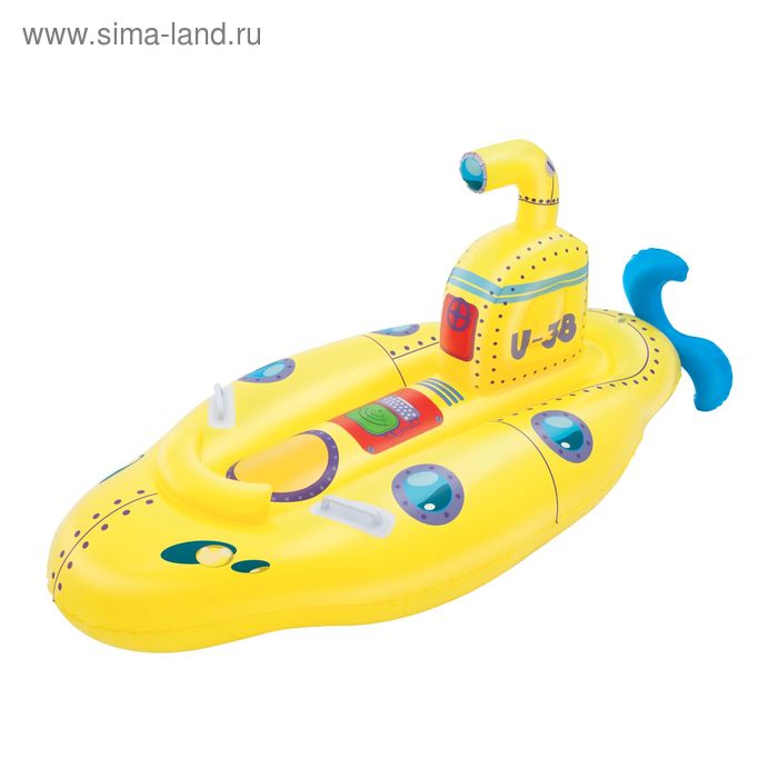 Игрушка для катания верхом «Субмарина», 165 х 86 см, от 3 лет, 41098 Bestway - Фото 1