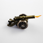 Зажигалка настольная, газовая "Пушка", пьезо, 10 х 3.5 см - Фото 2