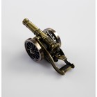 Зажигалка настольная, газовая «Пушка», пьезо, 10×3.5×3.5 см - Фото 5
