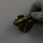 Зажигалка настольная, газовая «Пушка», пьезо, 10×3.5×3.5 см - Фото 6