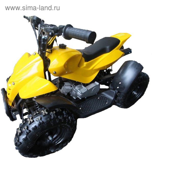 Мини-квадроцикл MOTAX ATV H4 mini-50 cc, жёлтый