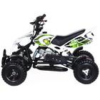 Мини-квадроцикл MOTAX ATV H4 mini-50 cc, белый-зелёный - Фото 2