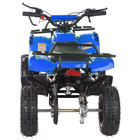 Квадроцикл детский бензиновый MOTAX ATV Х-16 Мини-Гризли, синий, электростартер и родительский пульт - Фото 4