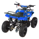 Квадроцикл детский бензиновый MOTAX ATV Х-16 Мини-Гризли, синий, электростартер и родительский пульт - Фото 5