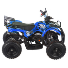 Квадроцикл детский бензиновый MOTAX ATV Х-16 Мини-Гризли, синий, электростартер и родительский пульт - Фото 6