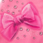 Шапка детская Collorista "Бант", розовый, р-р 54, флис - Фото 2