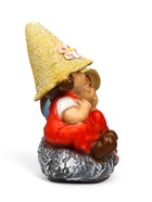 Садовая фигура из полистоуна «Девочка с мальчиком на камне», 42×22×41 см - Фото 8