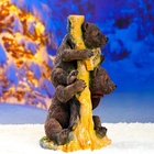 Садовая фигура из полистоуна «Медведь «Давай дружить!«», 55×34 см - Фото 12