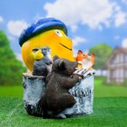 Садовая фигура из полистоуна «Колобок», 36×50×40 см - Фото 2