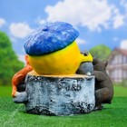 Садовая фигура "Колобок" 36х50х40см - Фото 3
