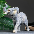 Фигурка полистоун «Слон», серый, 28×29×15 см - Фото 5