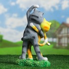 Садовая фигура из полистоуна «Кошки», 18×12×32 см - Фото 8