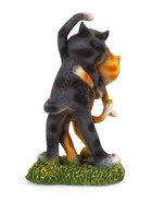 Садовая фигура из полистоуна «Кошки», 18×12×32 см - Фото 5