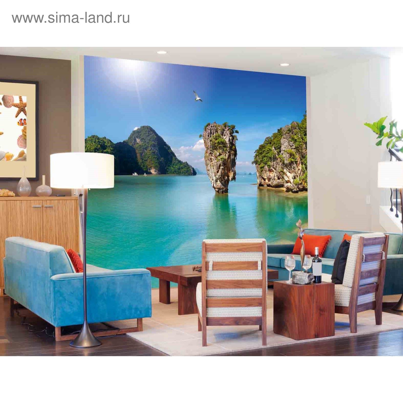 3D обои с лесным пейзажем