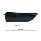 Сани рыбацкие YUGANA "С-3/1" 1000×520×250 мм - Фото 2