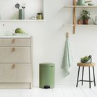 Мусорное ведро Brabantia NewIcon, пластиковое внутреннее ведро, с педалью, цвет зелёный мох, 20 л - Фото 6