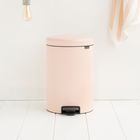 Мусорное ведро Brabantia NewIcon, пластиковое внутреннее ведро, с педалью, цвет чайная роза, 20 л - Фото 5