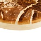 Доска из массива кедра «Сокол», круглая, 18 × 18 см - Фото 3