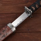 Макет оружия «Сувенирные катаны на подставке 2в1. Цветы шоко», подарочный набор, ножны кожзам, 47 см; 70 см - Фото 3