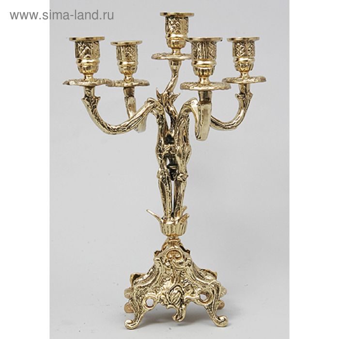 Бронзовая свеча. Бронзовая свеча. Бронзовая свеча. Канделябр на 6 свечей бронза с сраморнойвставкой. Подсвечник канделябр.
