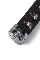 Макет оружия «Сувенирные катаны на подставке 3в1. Серый змей», подарочный набор, ножны кожзам, 47 см; 70 см; 89 см - Фото 14