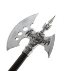 Панно на стену «Макет оружия: сувенирные топоры на планшете с демоном», декор настенный, 45×57 см - Фото 4