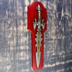 Сувенирный меч на планшете, цветное нанесение на лезвии, 52 см - Фото 2