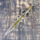 Сувенирный меч на планшете, цветное нанесение на лезвии, 52 см - Фото 3