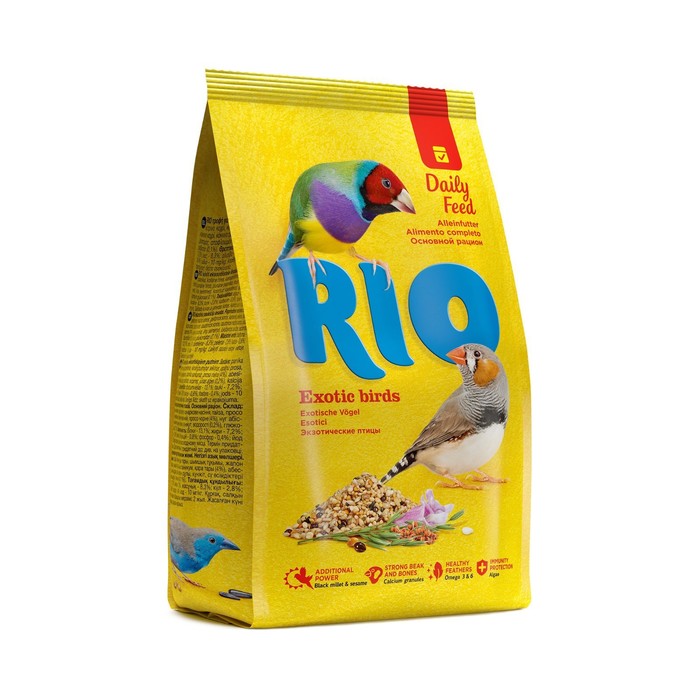Корм RIO для экзотических птиц (амадины, астрильды и другие виды ткачиков), 500 г - Фото 1