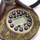 Ретро-телефон «Капля с узором», 19×26×22 см - Фото 3