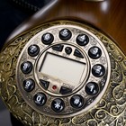 Ретро-телефон "Капля с узором", 19 х 26 х 22 см - Фото 3