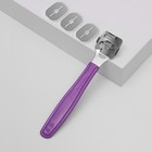 Станок для педикюра, со сменными лезвиями 3 шт., 14 см, МИКС - Фото 3