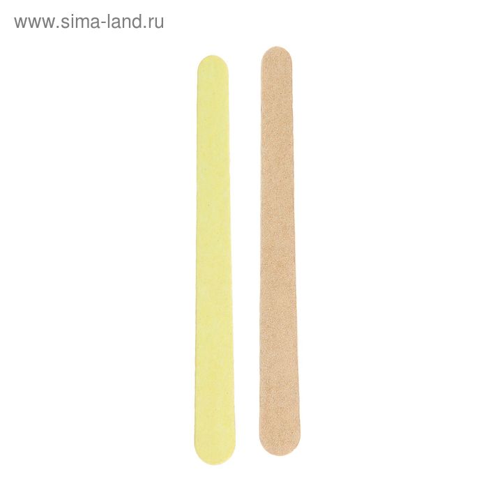 Пилка-наждак, абразивность 200/200, 12шт, 12см, конус, цвет МИКС - Фото 1