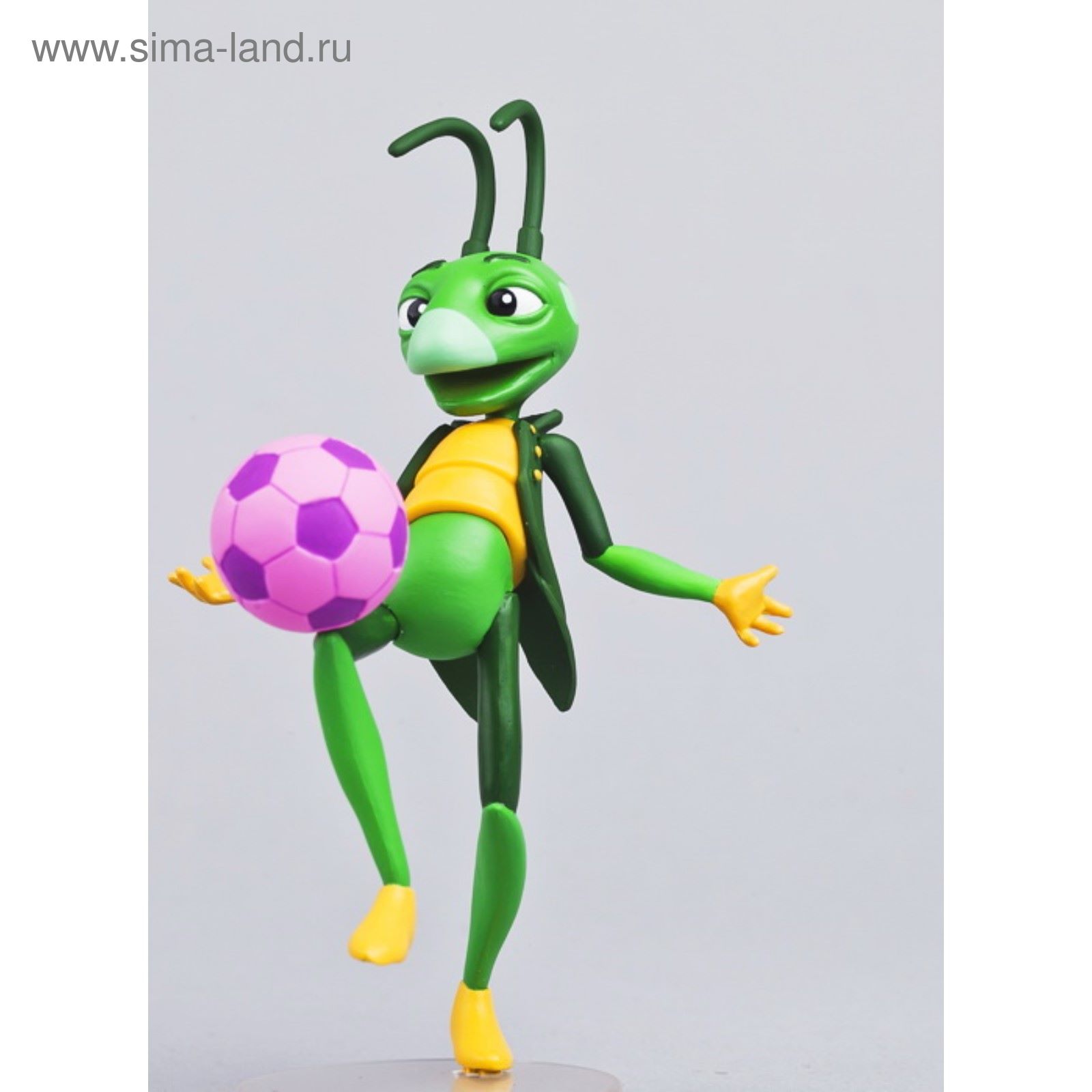 Кузнечик из пластилина