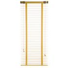 Жалюзи деревянные, размер 70х160 см, цвет персик - Фото 2