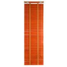 Жалюзи деревянные, размер 50х160 см, цвет черешня - Фото 1