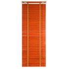 Жалюзи деревянные, размер 60х160 см, цвет черешня - Фото 1