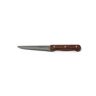 Нож для стейка Atlantis, цвет коричневый, 11 см - фото 297844773