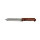 Нож для томатов Atlantis, цвет коричневый, 14 см - фото 297844780