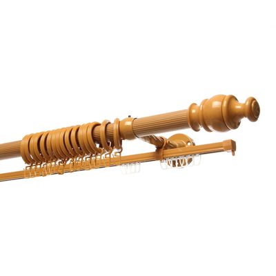 Карниз круглый «Настоящий карниз», ширина 160 см, d=2.8 см, цвет бук