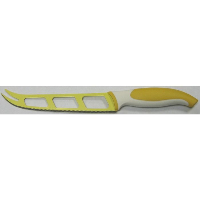 Нож для сыра Atlantis, цвет жёлтый, 13 см - фото 1906841340