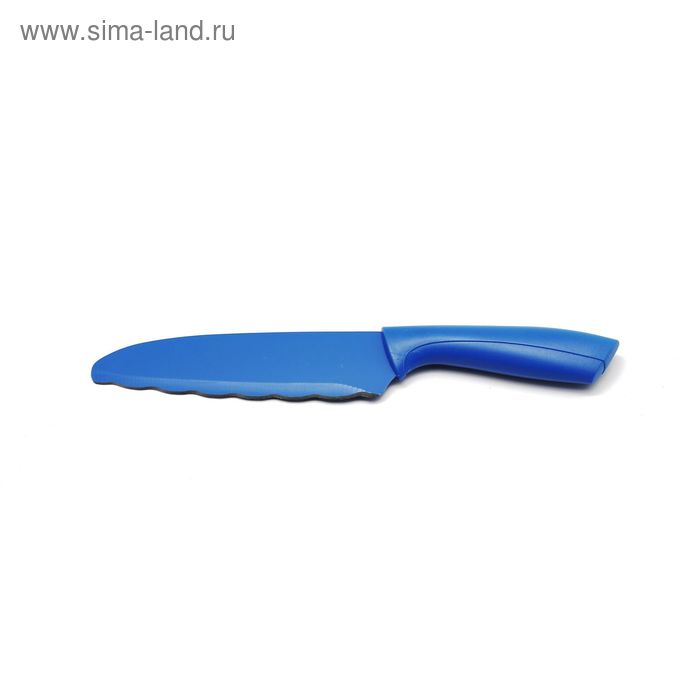 Нож универсальный Atlantis, цвет синий, 16 см - Фото 1
