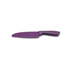 Нож универсальный Atlantis, цвет фиолетовый, 16 см - фото 297844934