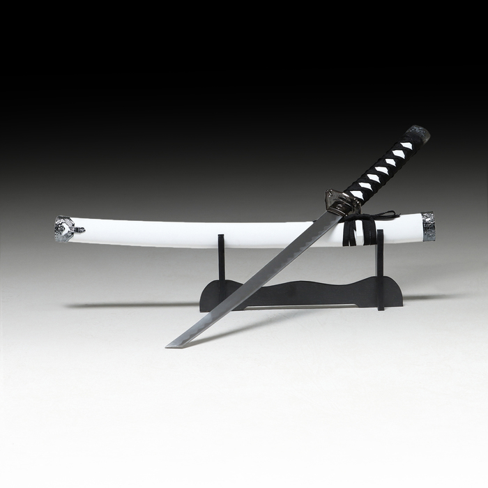 Сувенирное оружие «Катана Озэму», 78см, клинок 39 см, белые ножны - Фото 1
