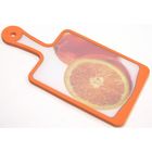 Кухонная доска Atlantis Flutto «Апельсин», цвет оранжевый, 35 x 18 см - фото 6001748