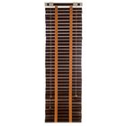 Жалюзи деревянные, размер 50х160 см, цвет венге - Фото 1