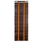 Жалюзи деревянные, размер 60х160 см, цвет венге - Фото 1