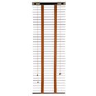 Жалюзи деревянные, размер 60х160 см, цвет венге - Фото 2