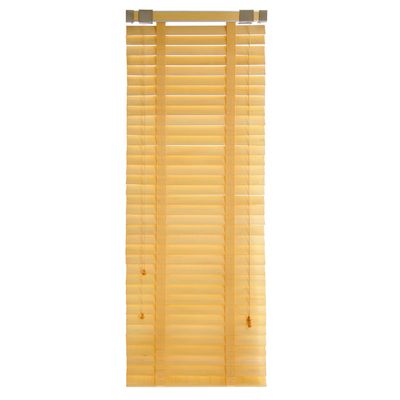 Жалюзи деревянные, размер 60х160 см, цвет персик